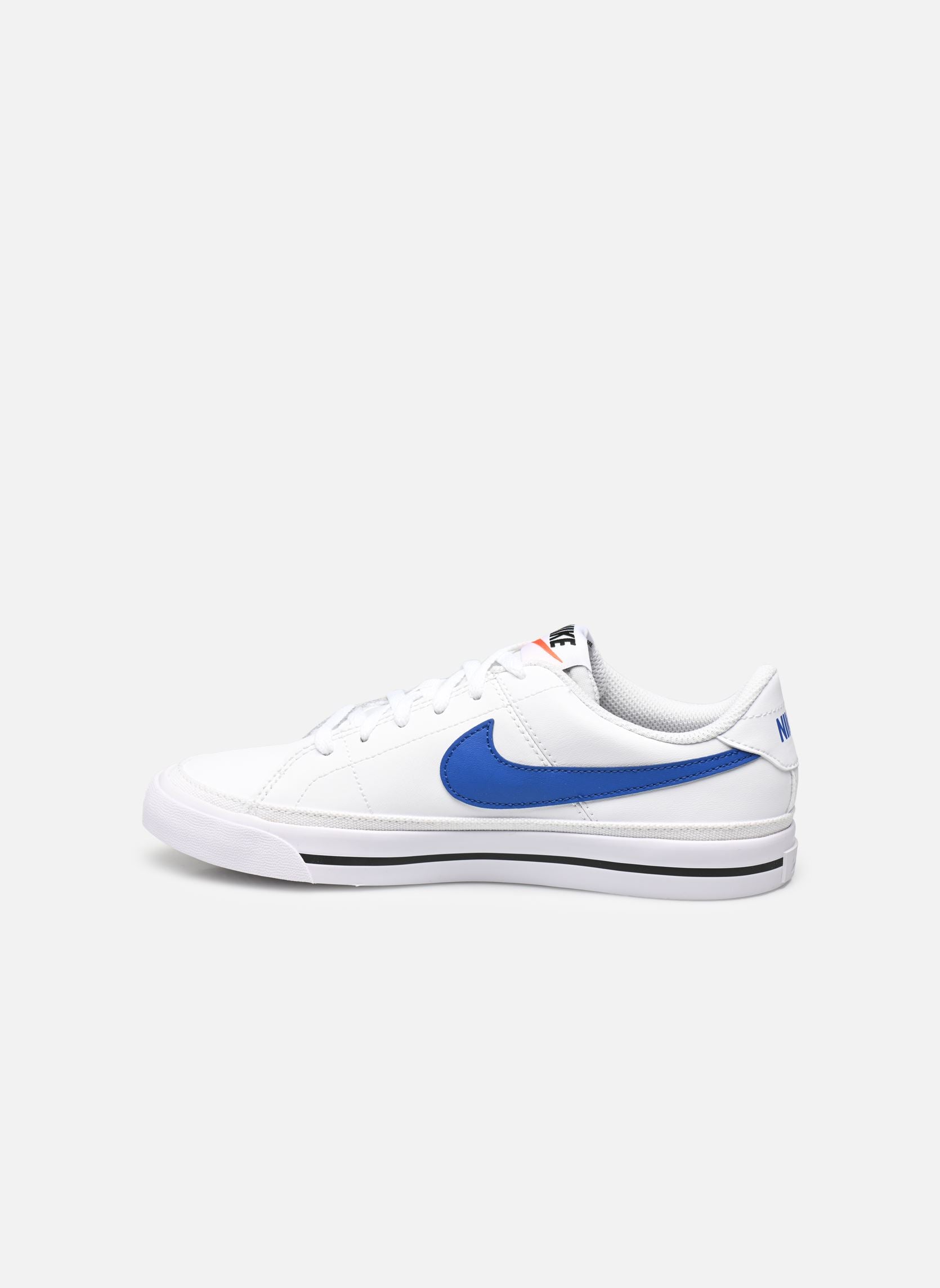 Nike Court Legacy GS White Game Royal Black