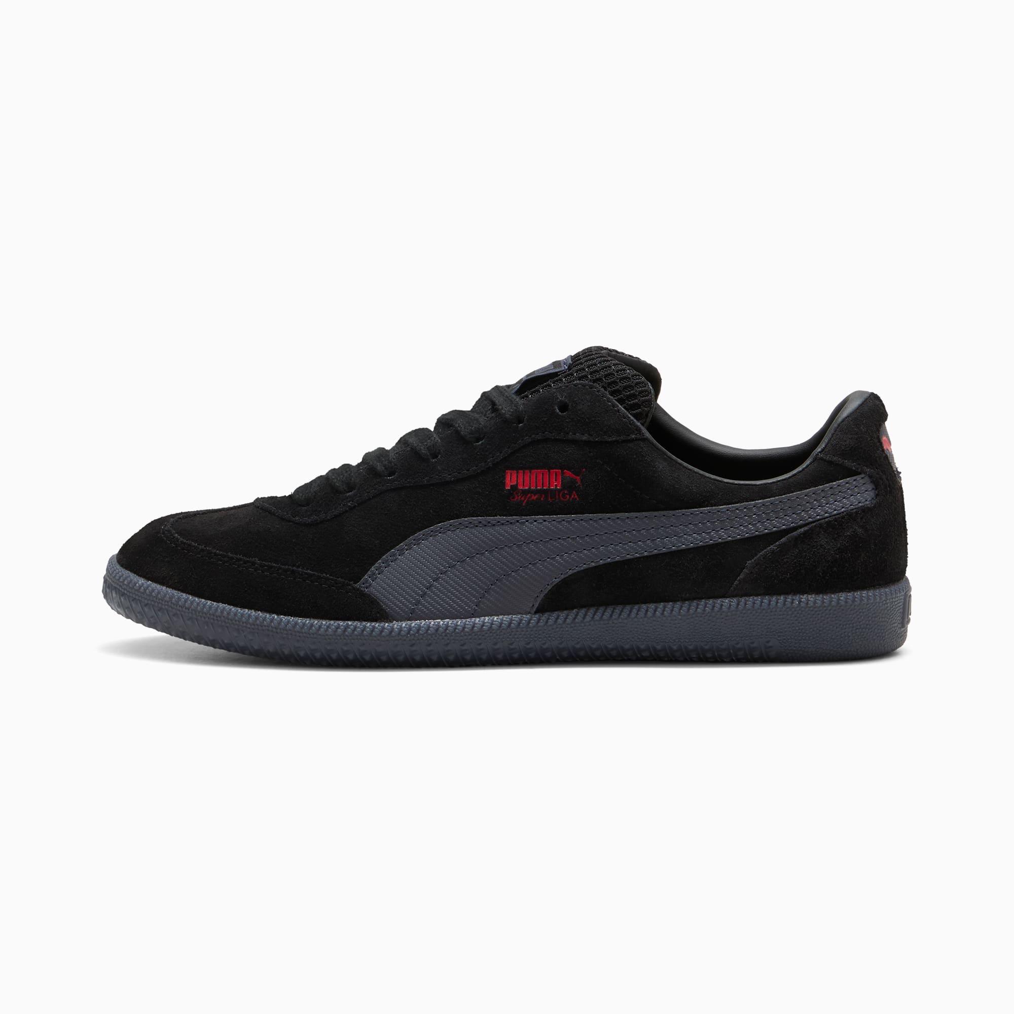 Puma Super Liga og Retro Kuro P.black-galacgray-activered