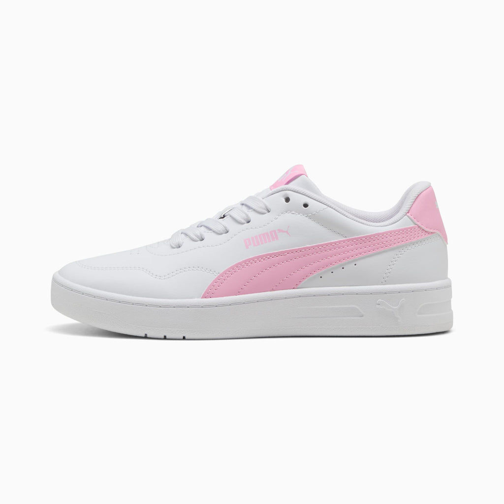 Puma Court Lally jr White-poised Pink Girls