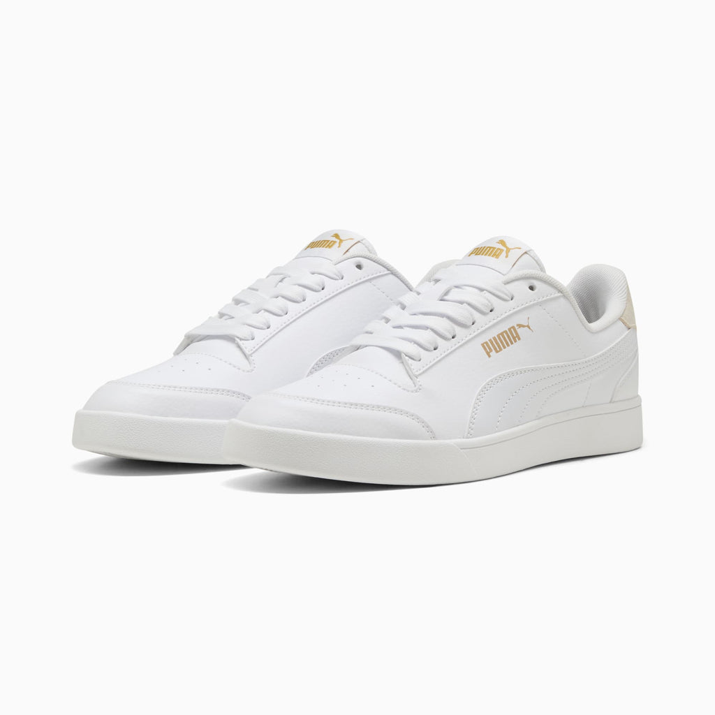 Puma Shuffle Downtown Puma Blanc Puma Blanc Or