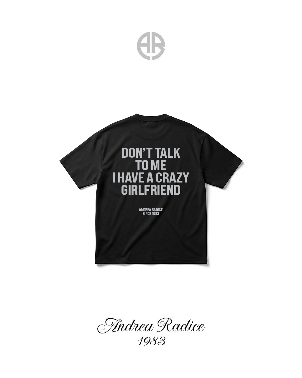 T shirt Oversize Dont Talk To Me