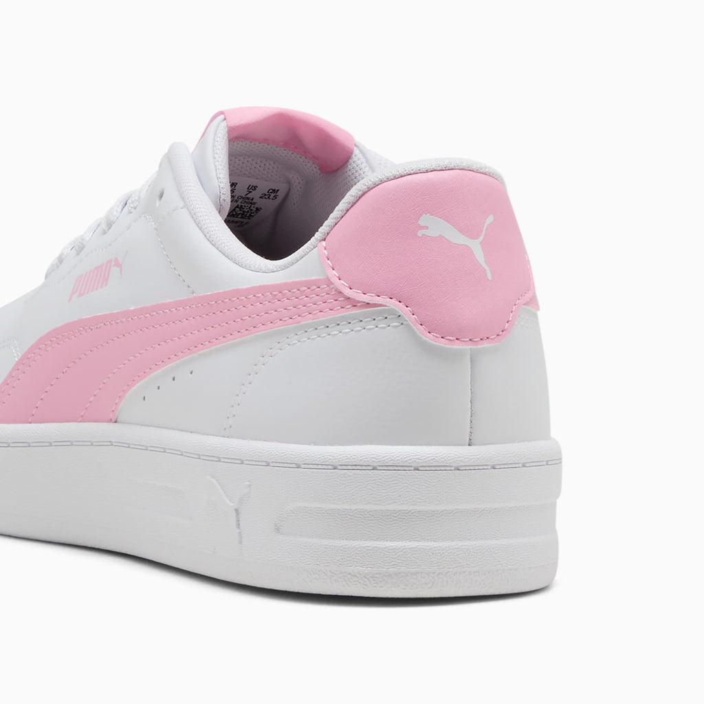Puma Court Lally jr White-poised Pink Girls