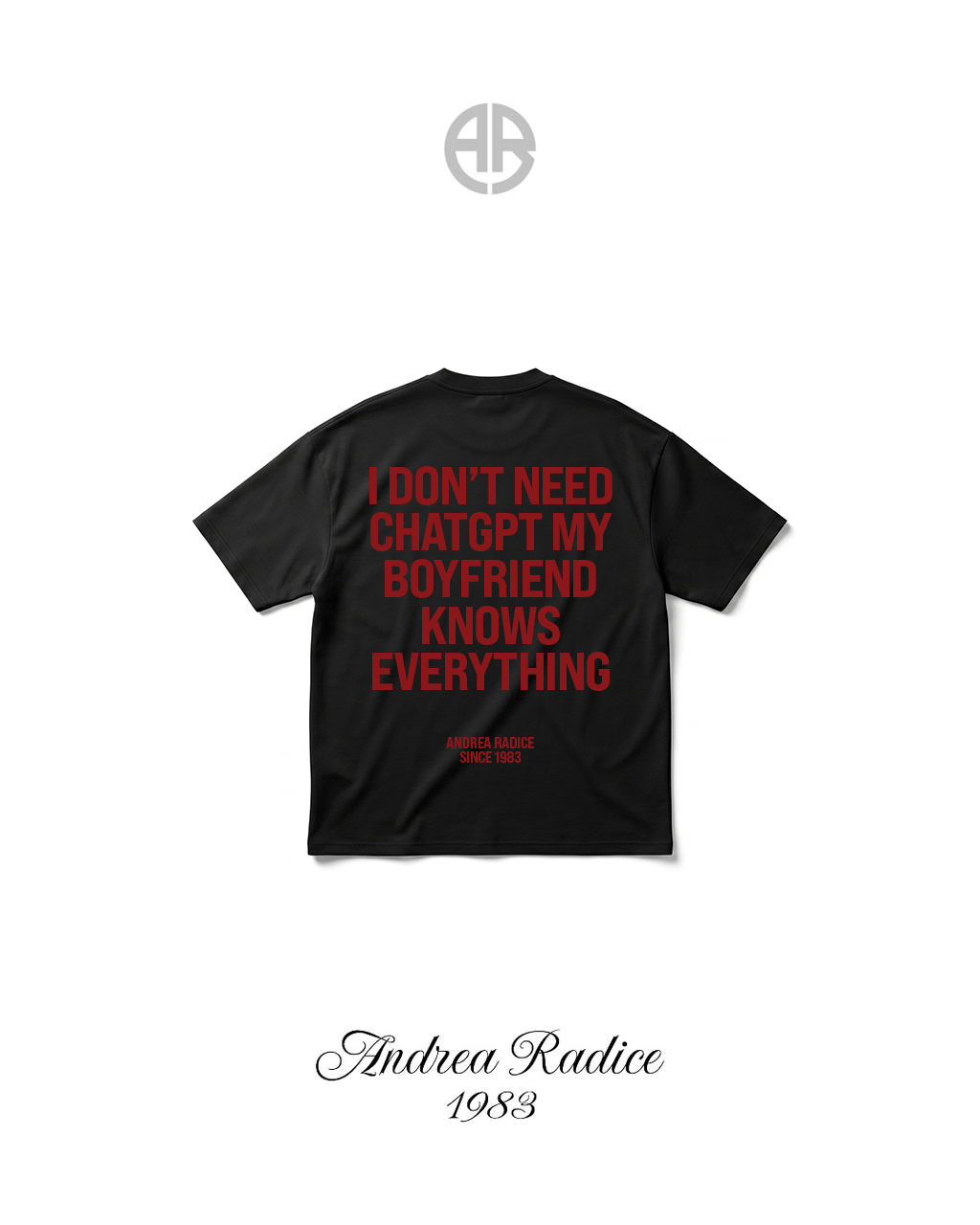T shirt Oversize I Dont Need Chatgpt