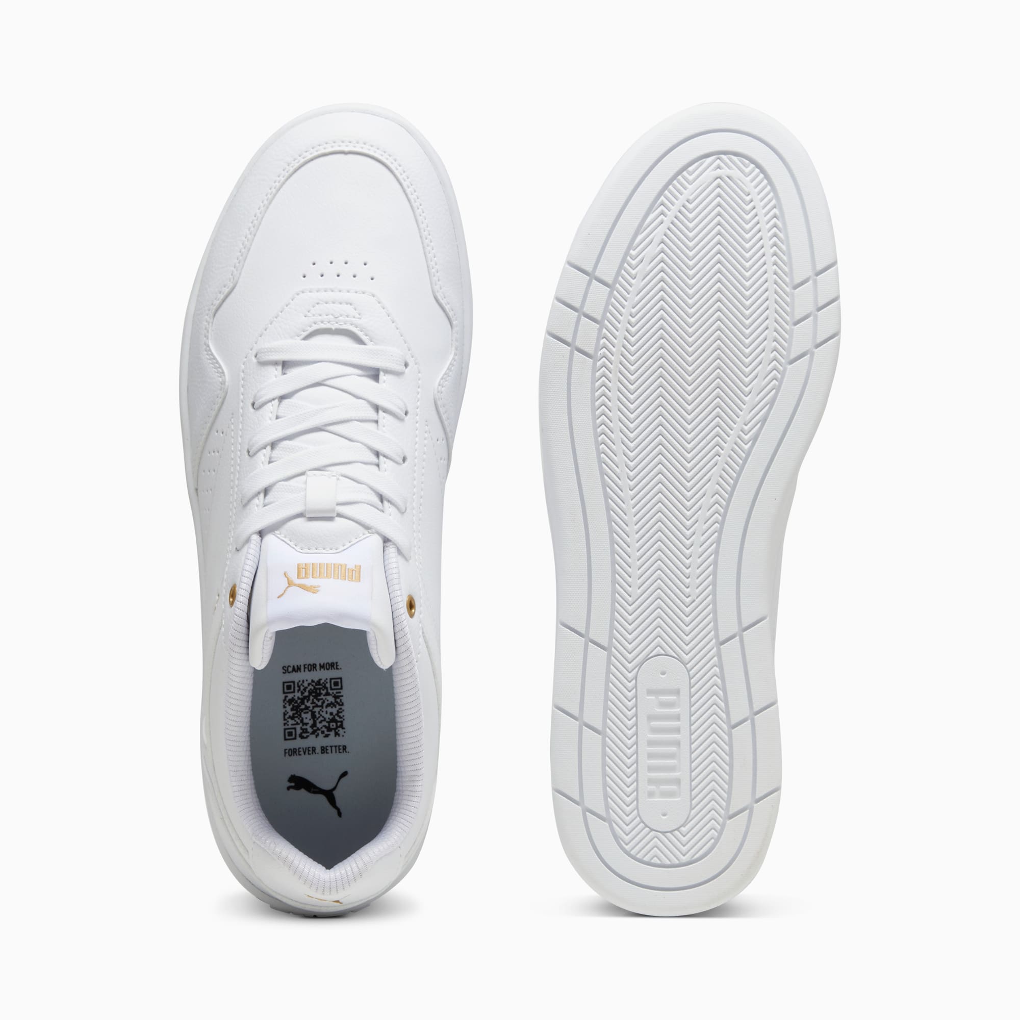 Puma Court Classic Puma White Puma Gold