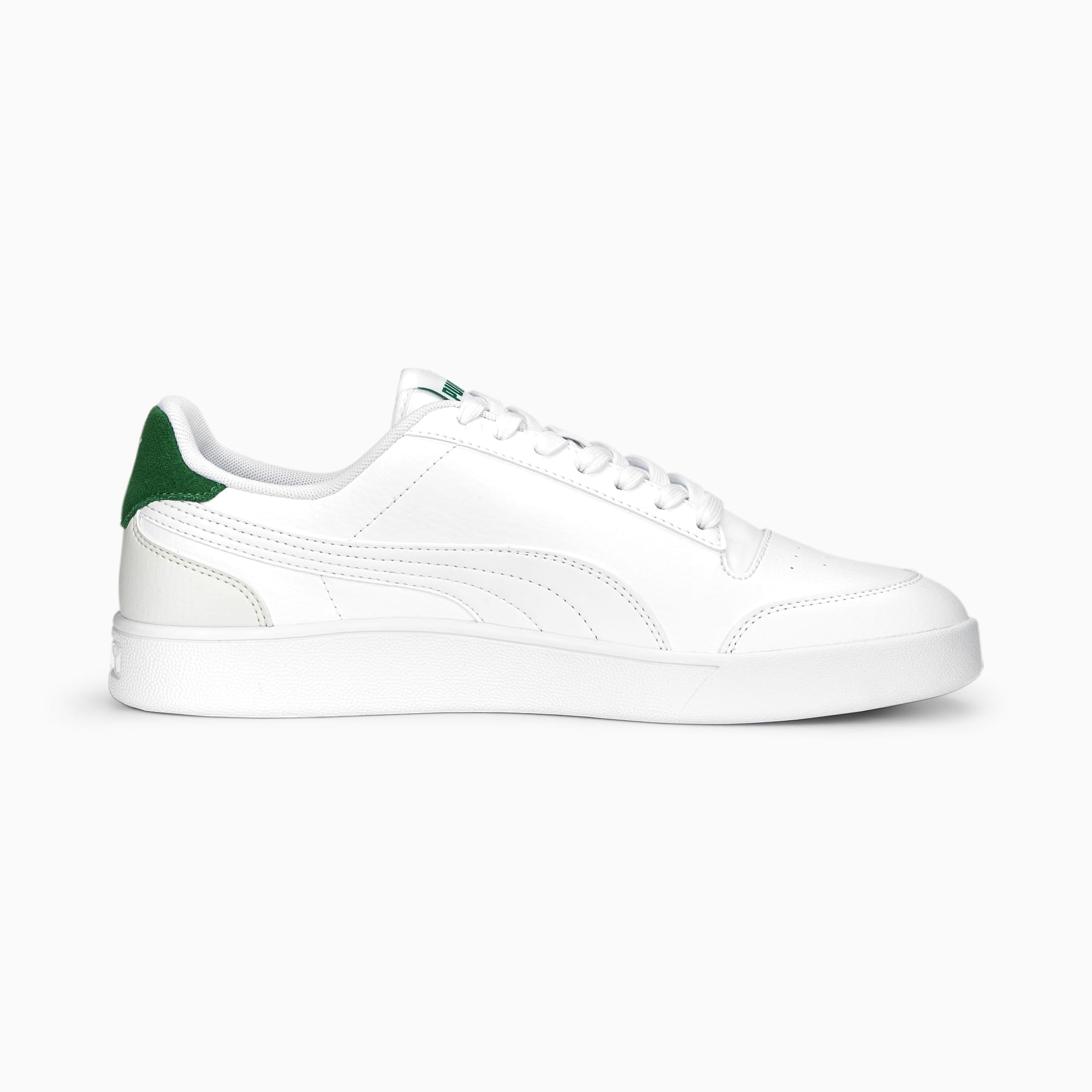 Puma Shuffle Puma White Gray Green