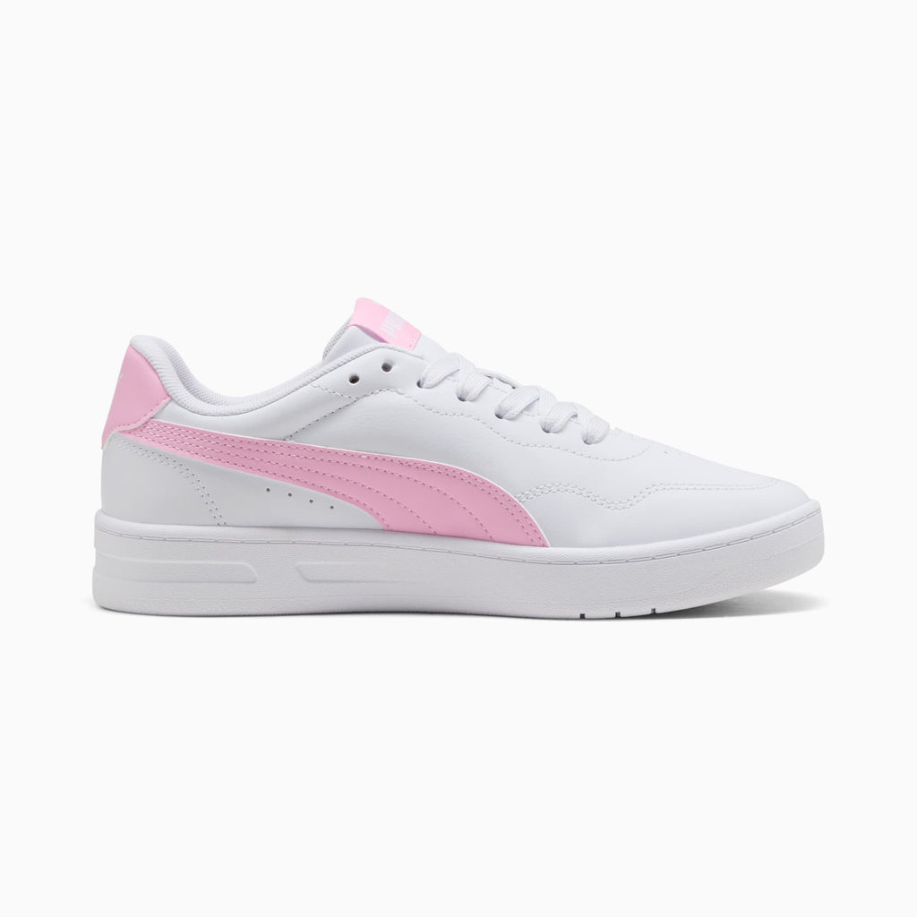 Puma Court Lally jr White-poised Pink Girls