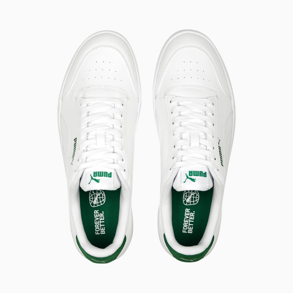 Puma Shuffle Puma White Gray Green
