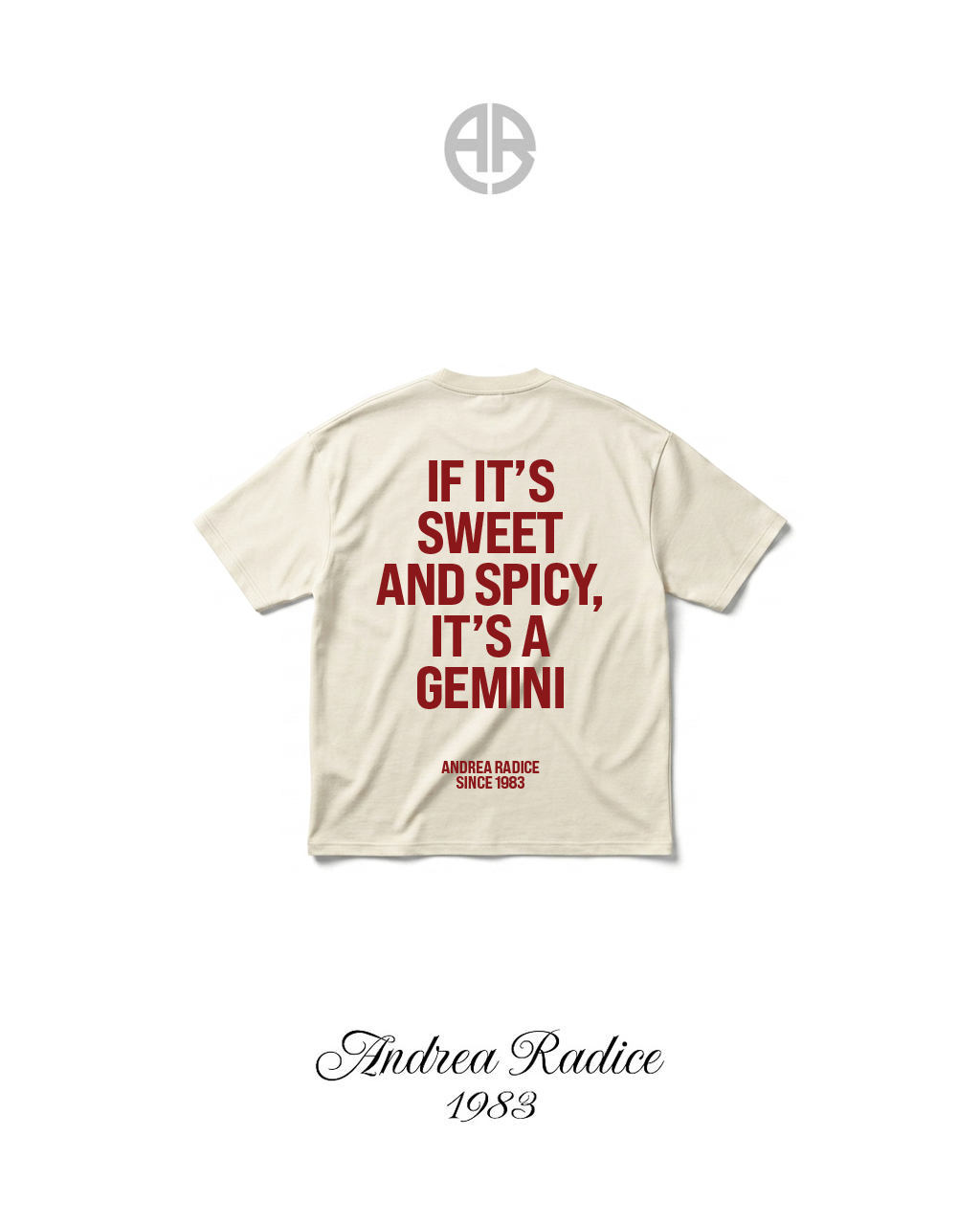 T shirt Oversize If Its Sweet And Spicy Its A Gemini