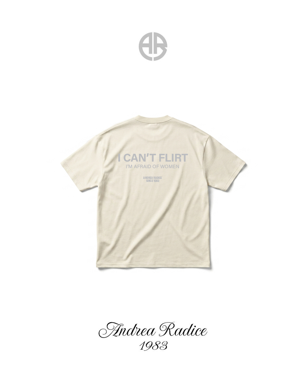 T shirt Oversize I Cant Flirt