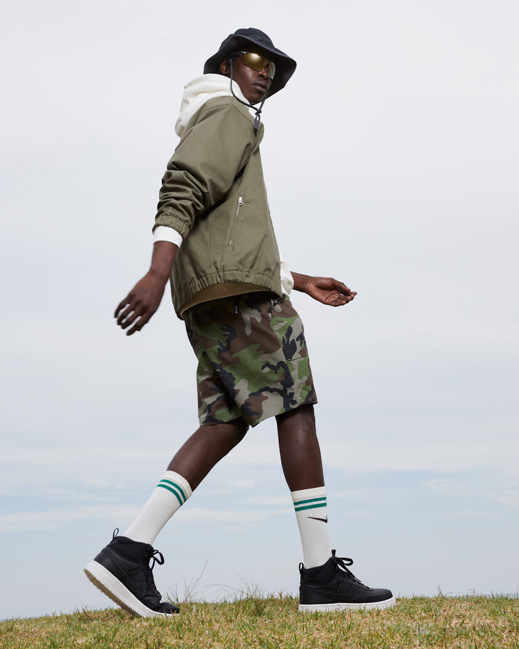 Nike Court Vision Mid hiver Noir Phantom