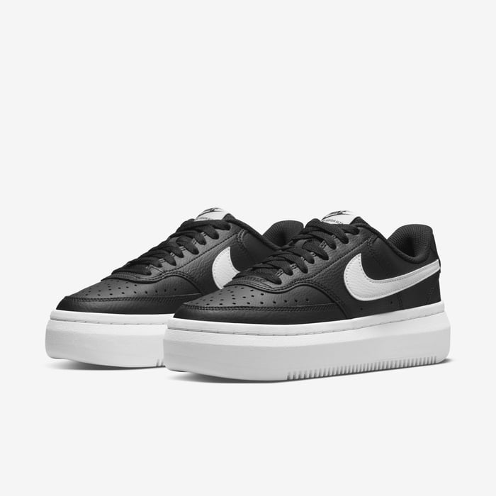 Nike Court Vision Alta LTR Black and White