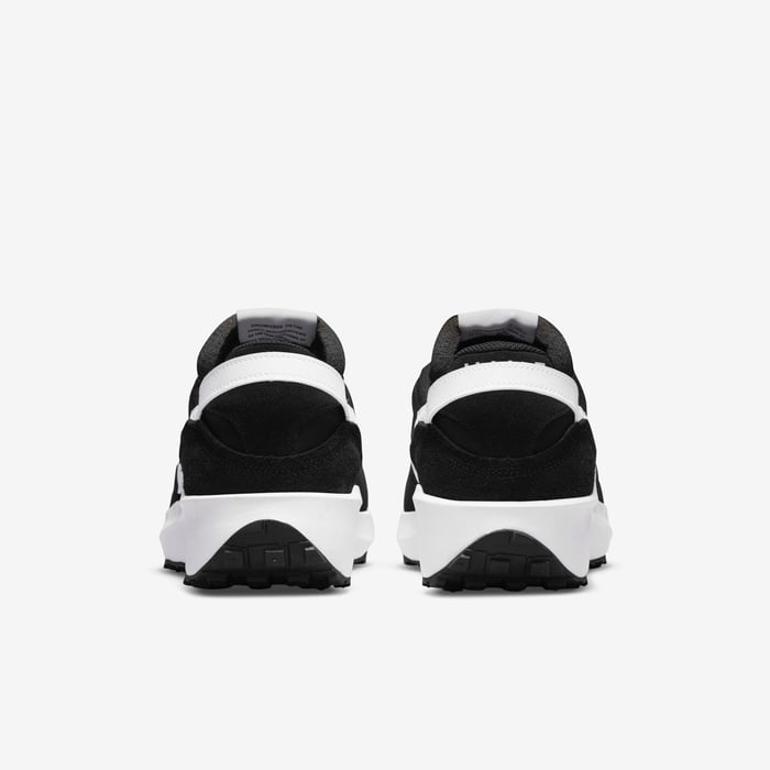 Nike Waffle Debut Black White Orange Clear