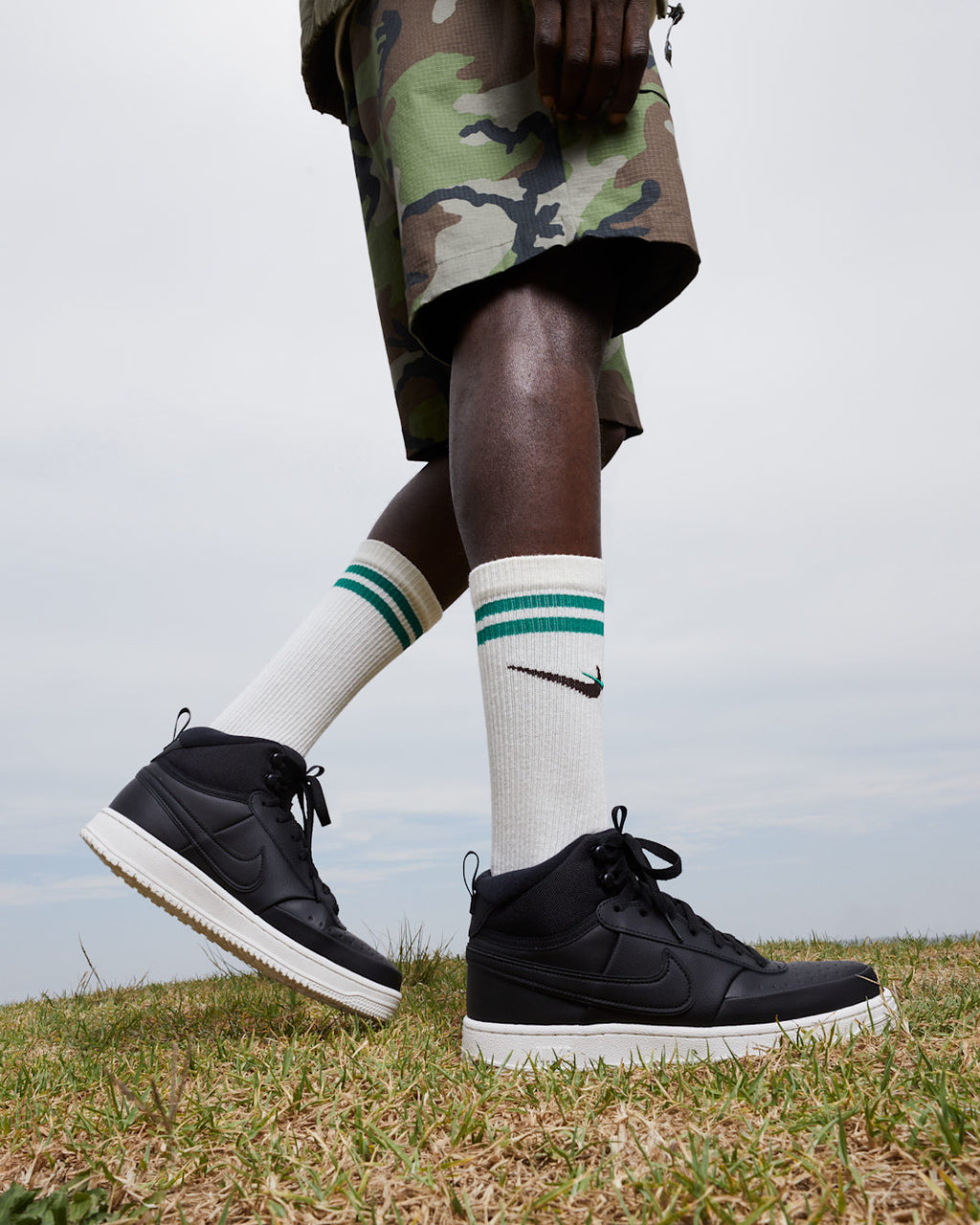 Nike Court Vision Mid hiver Noir Phantom