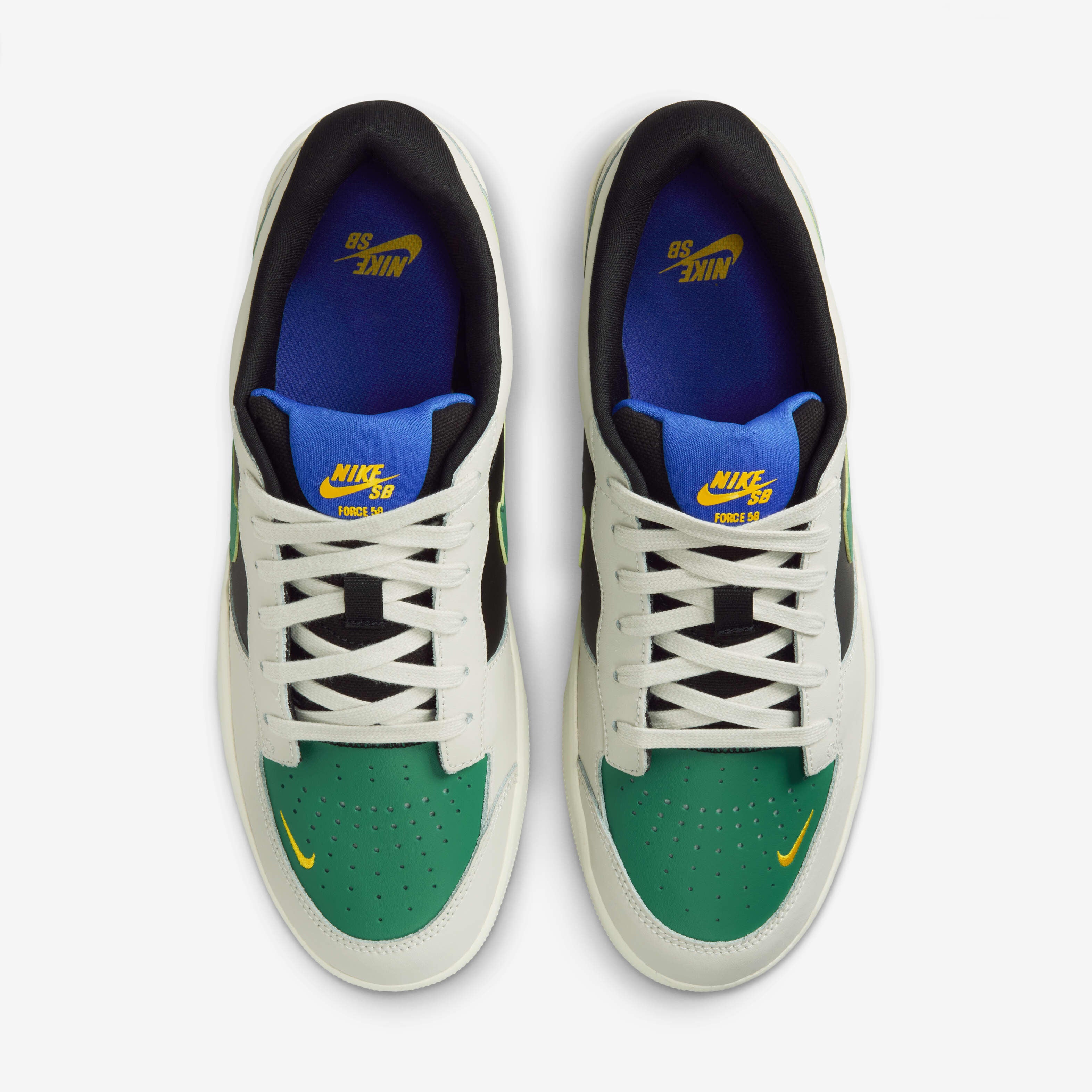 Nike SB Force 58 Prm L Light Bone Malachite Black
