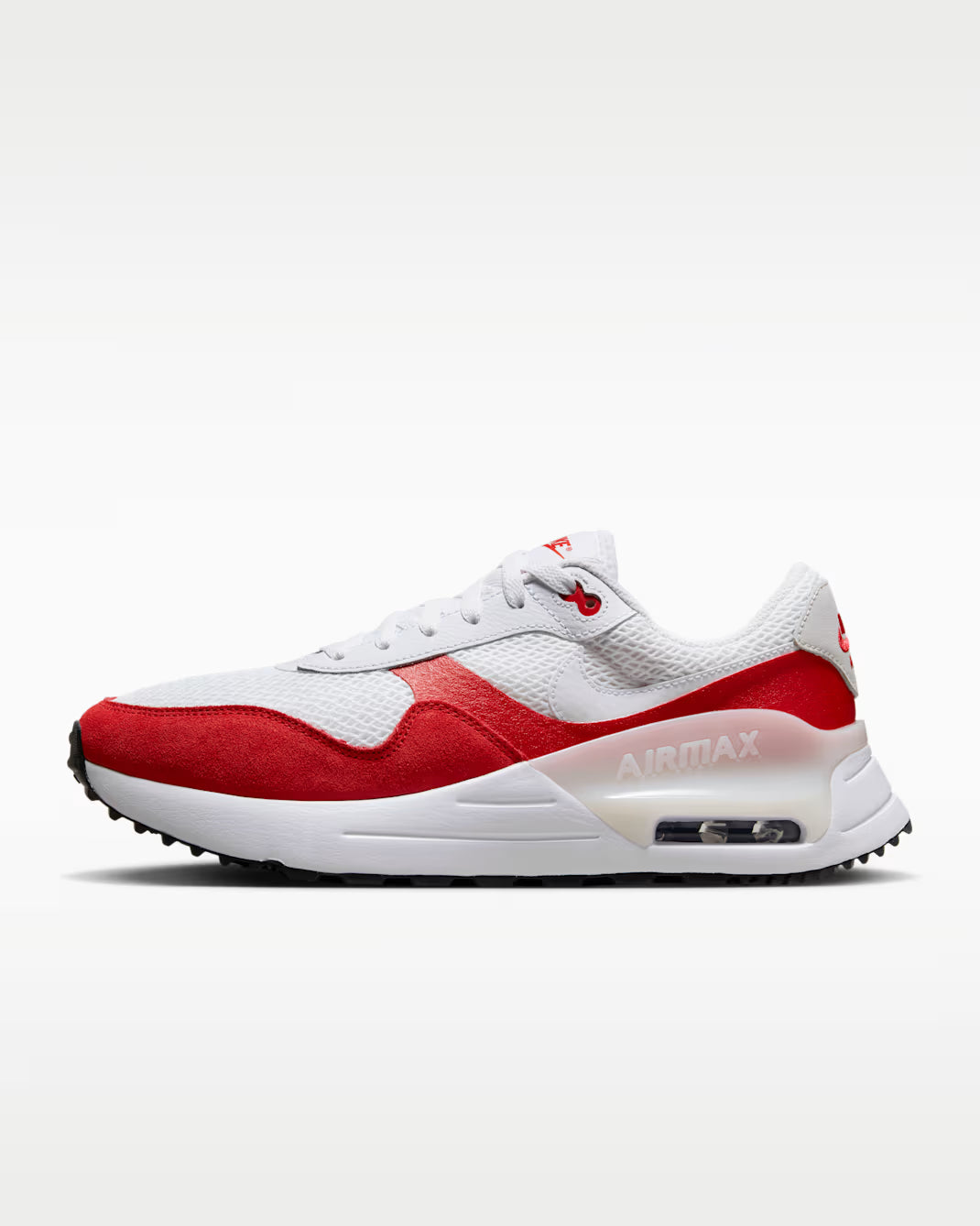 Nike Air Max SYSTM Black University Red White
