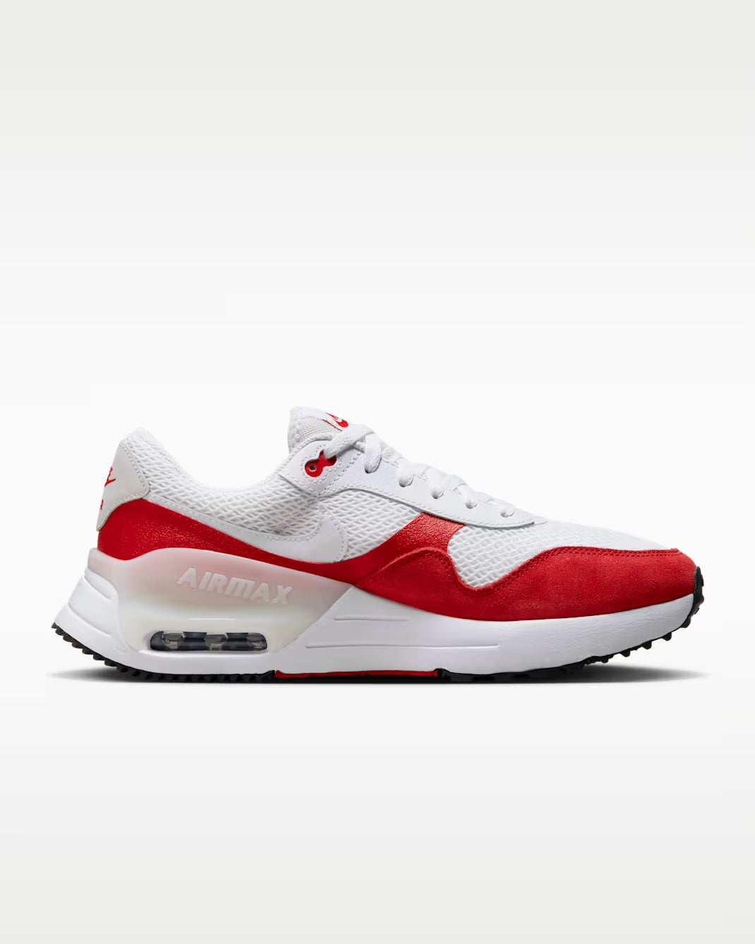 Nike Air Max SYSTM Black University Red White