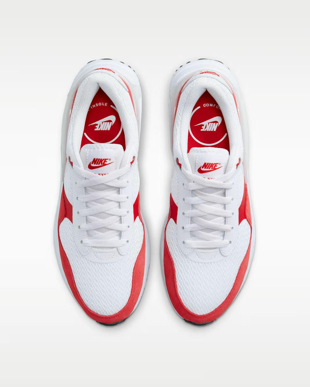 Nike Air Max SYSTM Black University Red White