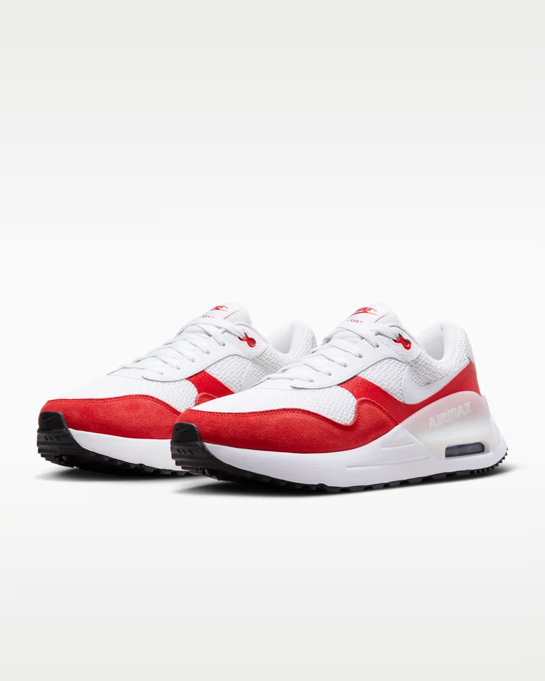 Nike Air Max SYSTM Black University Red White