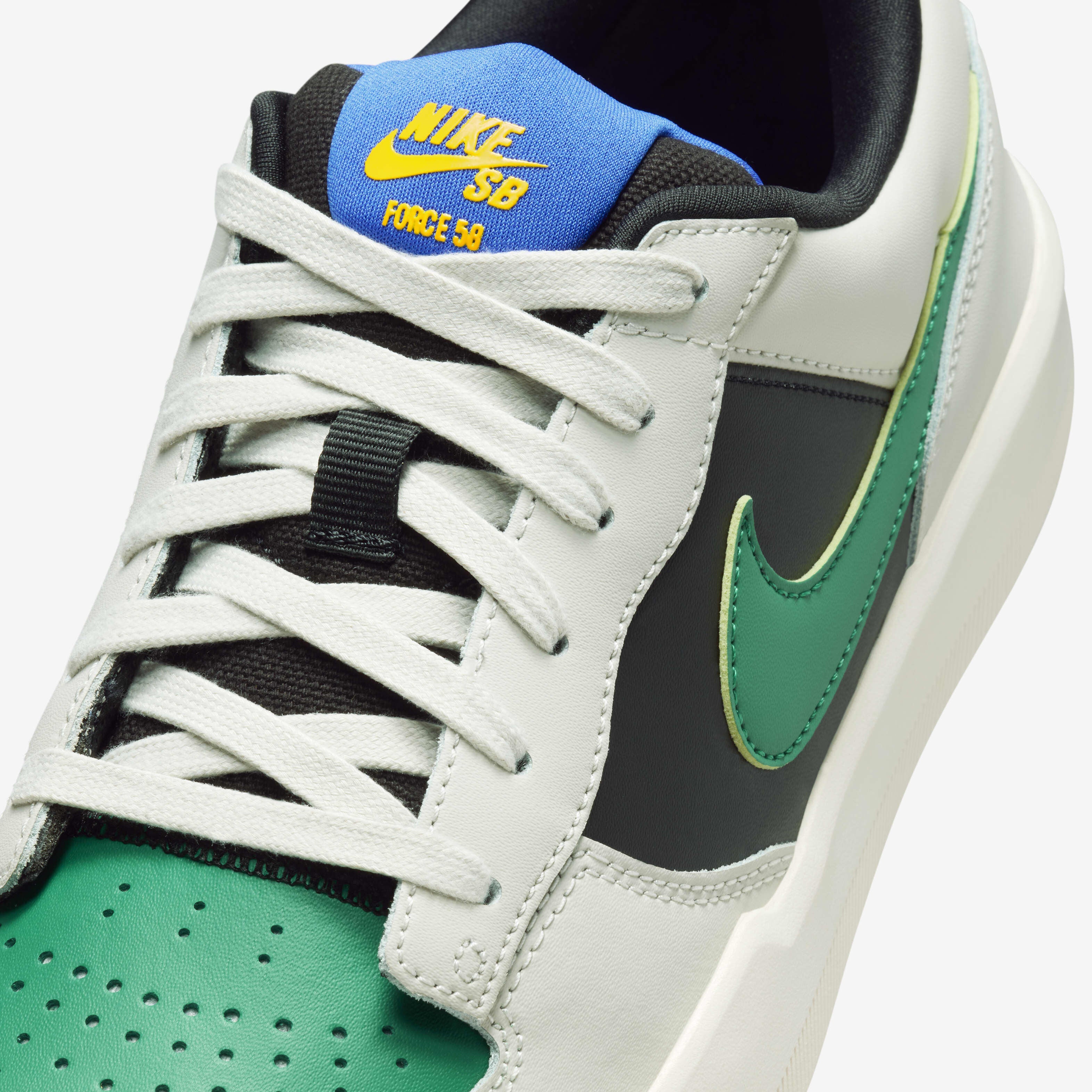Nike SB Force 58 Prm L Light Bone Malachite Black