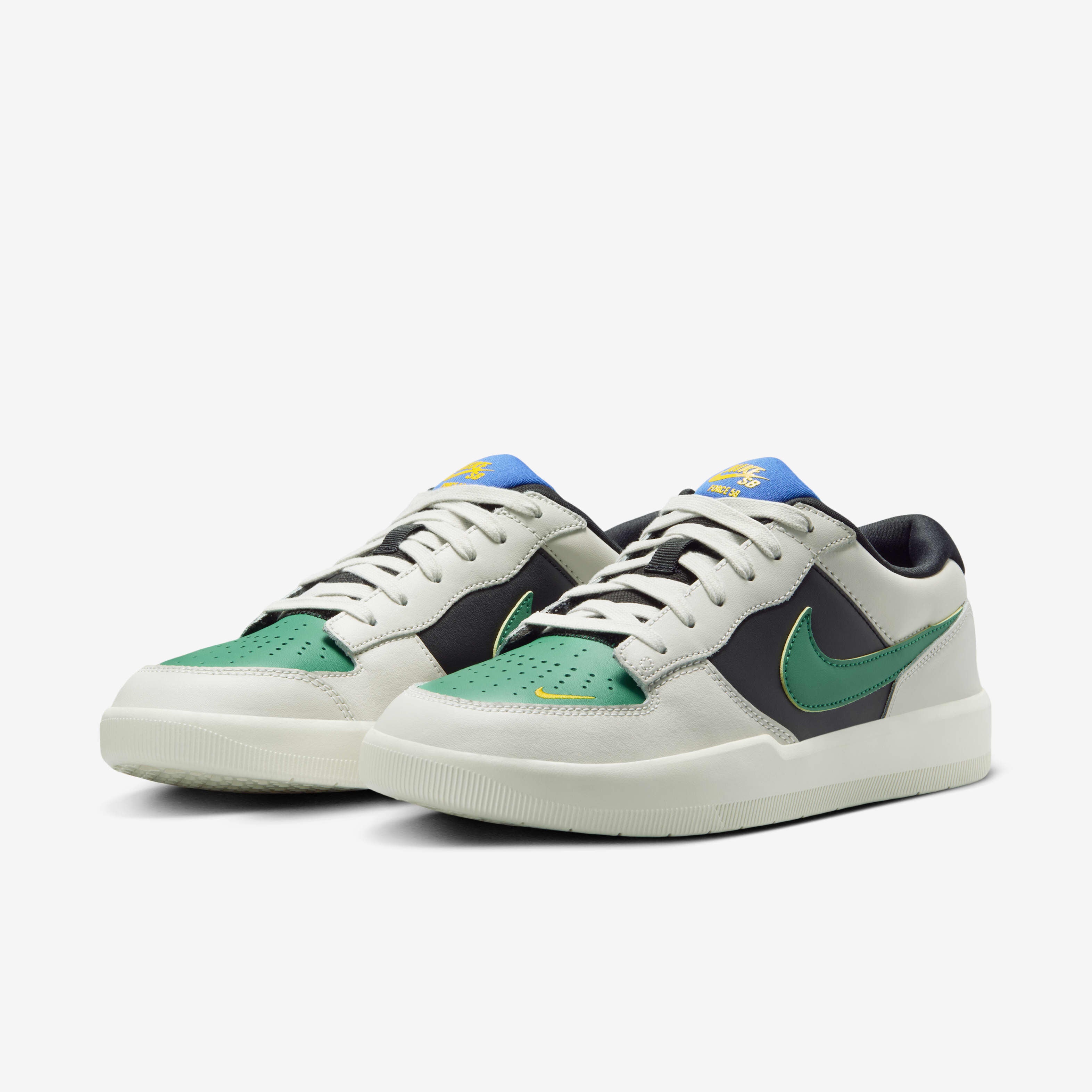Nike SB Force 58 Prm L Light Bone Malachite Black