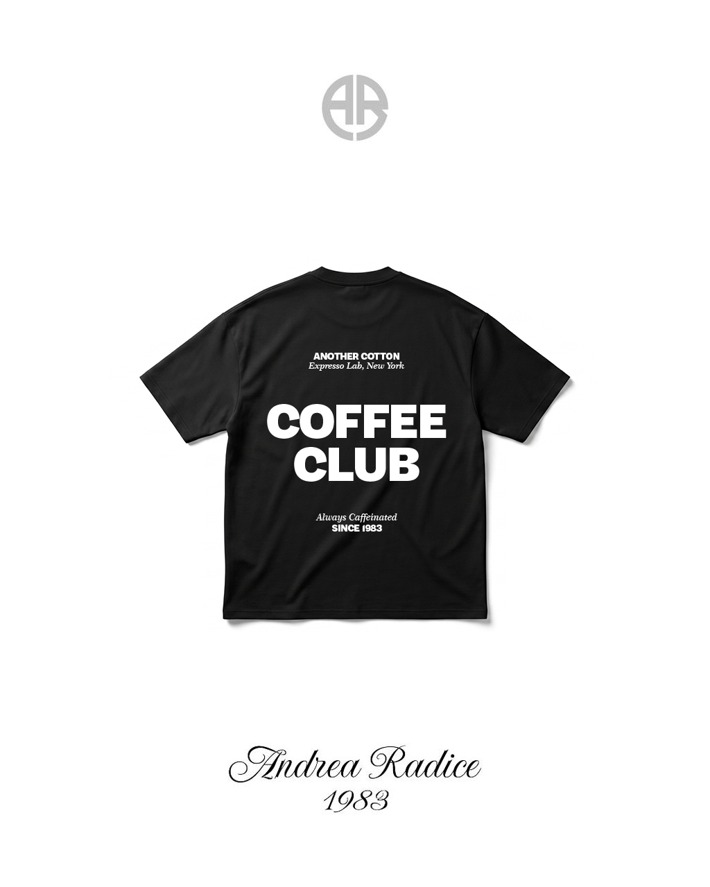 T shirt Oversize Coffe Club