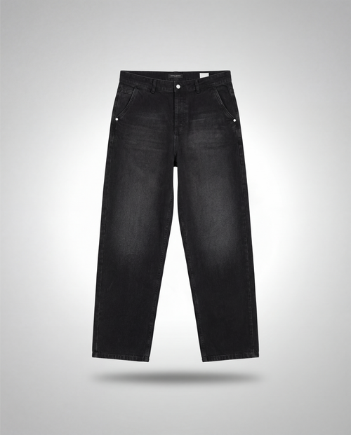 BLINGOS drift black baggy jean