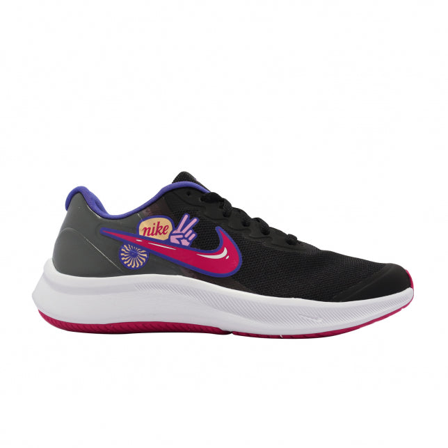 Nike Star Runner 3 se (gs) Black Very Berry-lapis