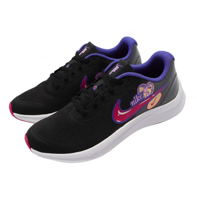 Nike Star Runner 3 se (gs) Black Very Berry-lapis
