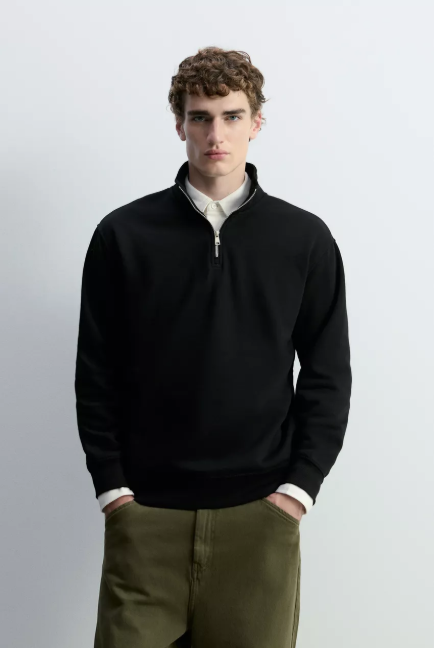 Quarter-Zip Sweater